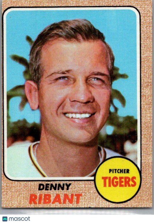 1968 Topps #326 Denny Ribant EX/NM