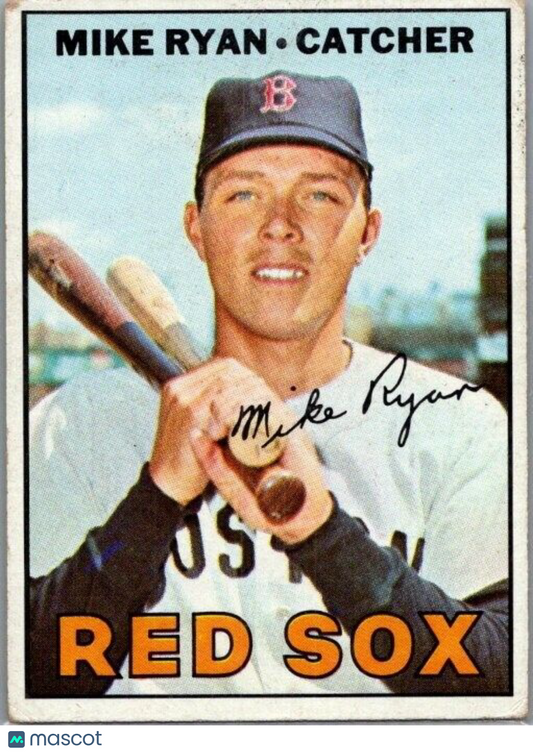 1967 Topps - Dotted "i" in Signature #223 Mike Ryan