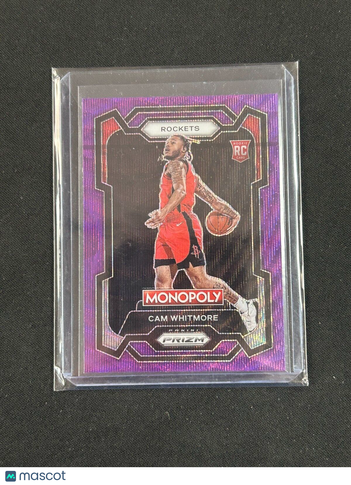 2023-24 Panini Prizm Purple Monopoly Cam Whitmore  #31 RC