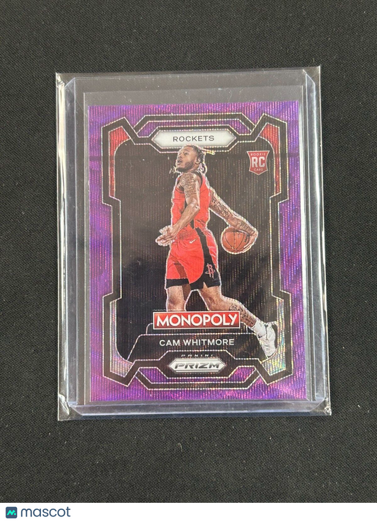 2023-24 Panini Prizm Purple Monopoly Cam Whitmore  #31 RC