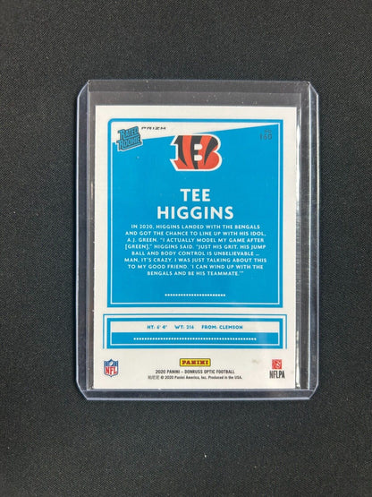 2020 Panini Donruss Optic Rated Rookie Silver #160 Tee Higgins