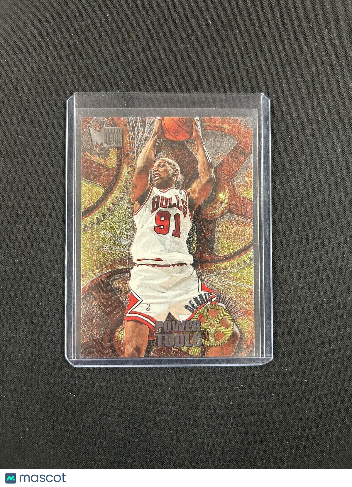 DENNIS RODMAN 1996-97 (POWER TOOLS) Fleer Metal #9of10