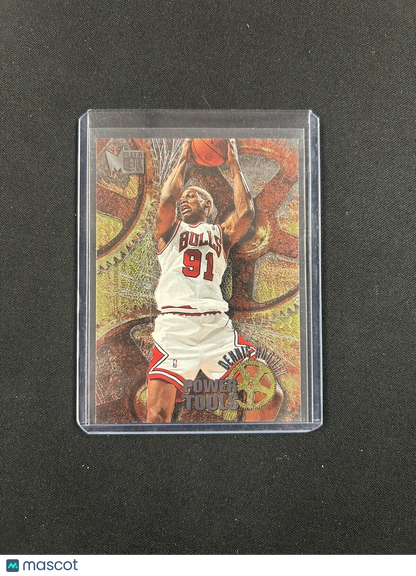 DENNIS RODMAN 1996-97 (POWER TOOLS) Fleer Metal #9of10