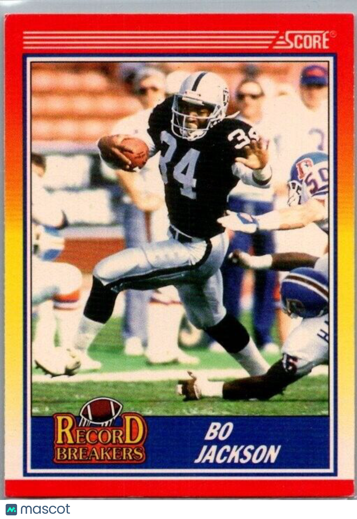 1990 Score - #591 Bo Jackson Record Breakers