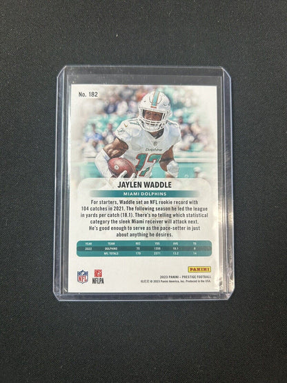 2023 Panini Prestige - Xtra Points Green #182 Jaylen Waddle /199