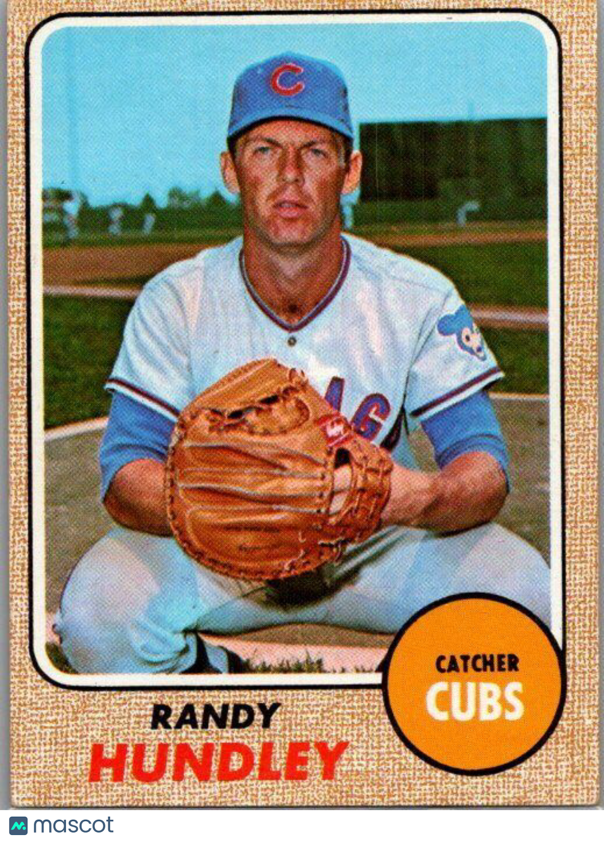 1968 Topps #136 Randy Hundley VG/EX