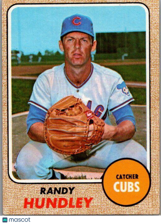 1968 Topps #136 Randy Hundley VG/EX