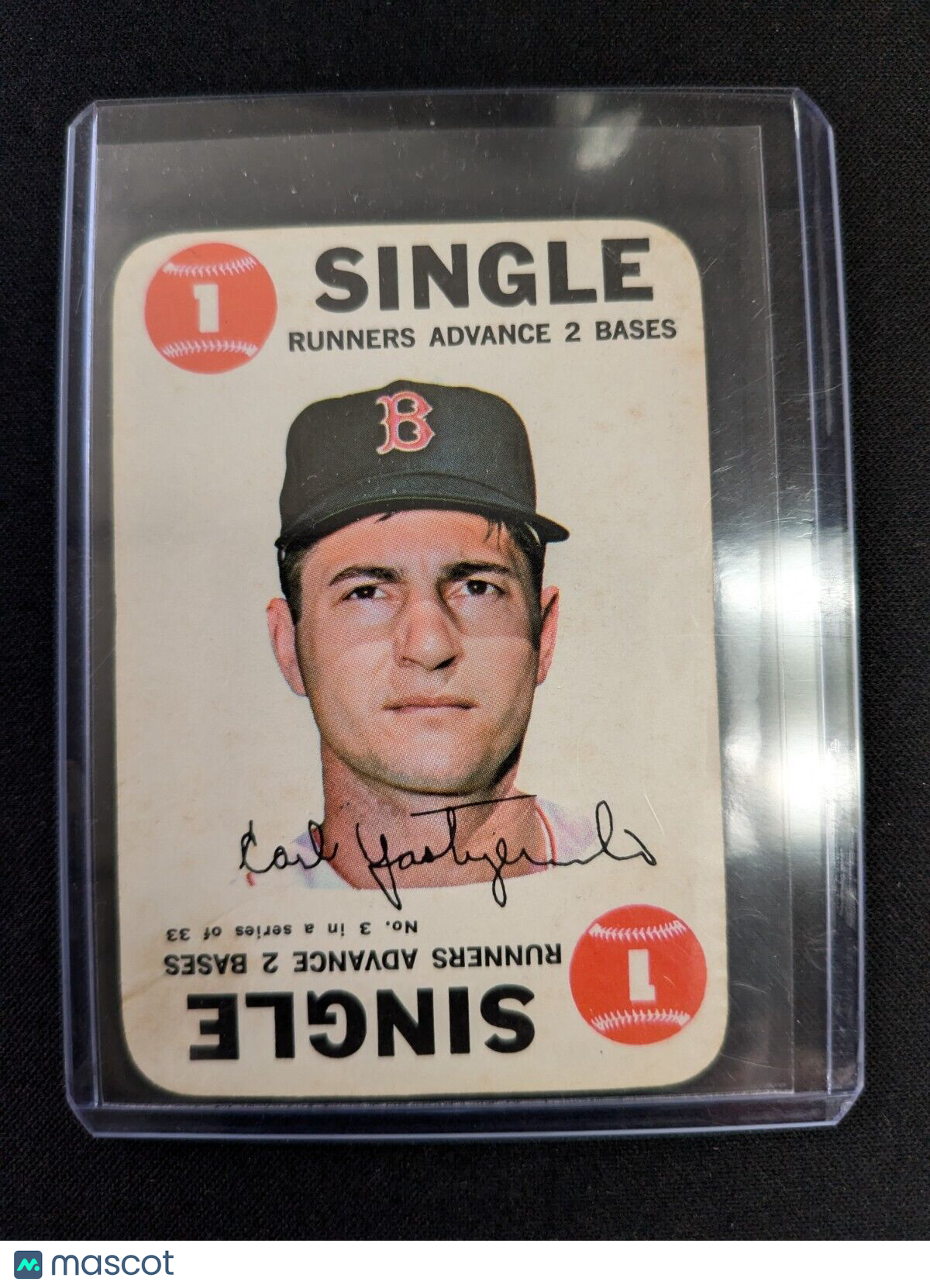 1968 Topps - Game #3 Carl Yastrzemski