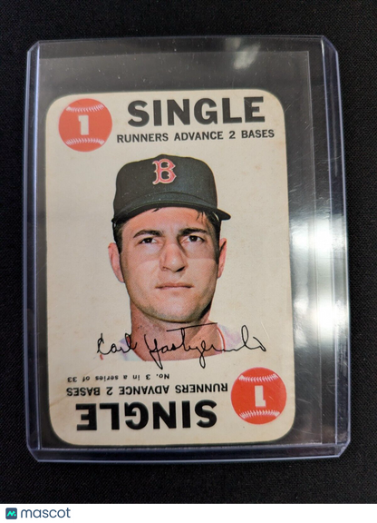 1968 Topps - Game #3 Carl Yastrzemski