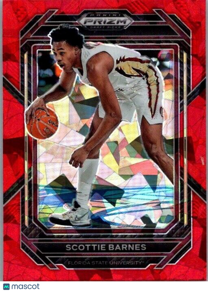 2023-24 Panini Red Ice Prizm Draft Picks - #62 Scottie Barnes