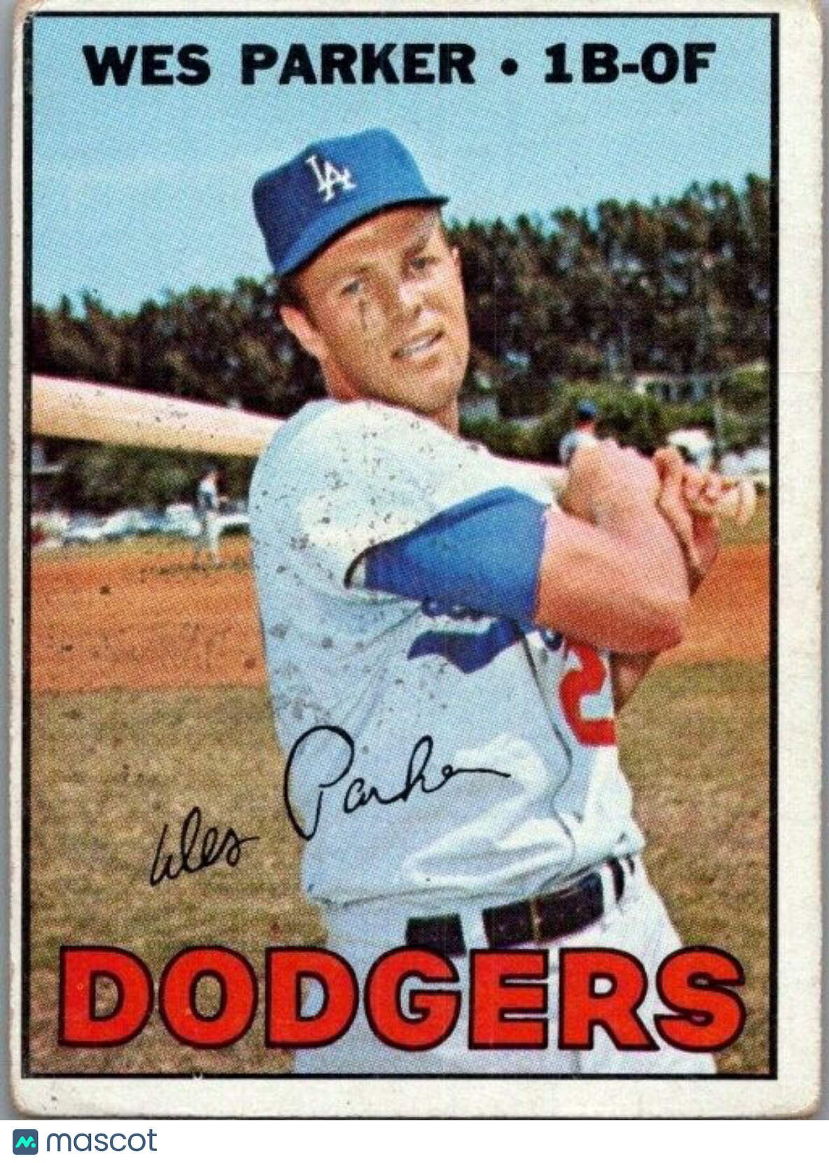 1967 Topps - #218 Wes Parker