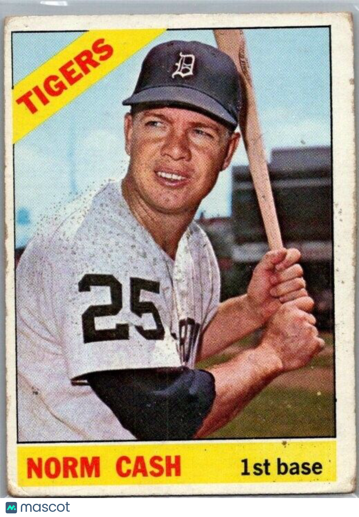 1966 Topps - #315 Norm Cash