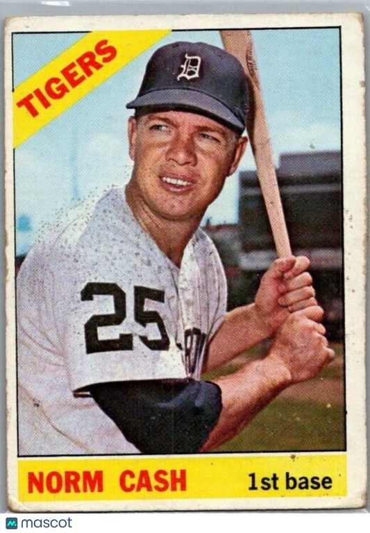 1966 Topps - #315 Norm Cash