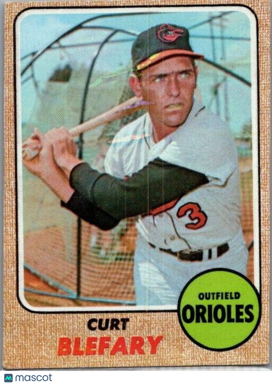 1968 Topps - #312 Curt Blefary