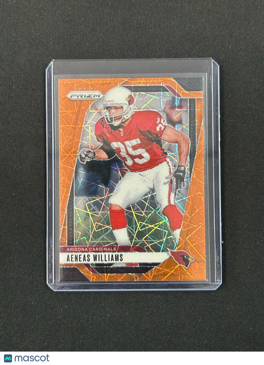 2024 Panini Prizm Orange Lazer #7 Aeneas Williams