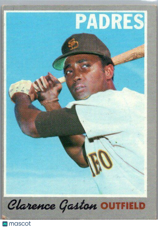 1970 Topps #604 Clarence Gaston