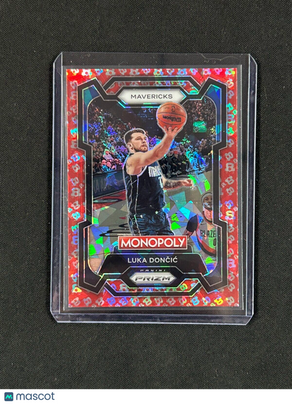 2023-24 Panini Prizm Monopoly Free Parking - #22 Luka Dončić