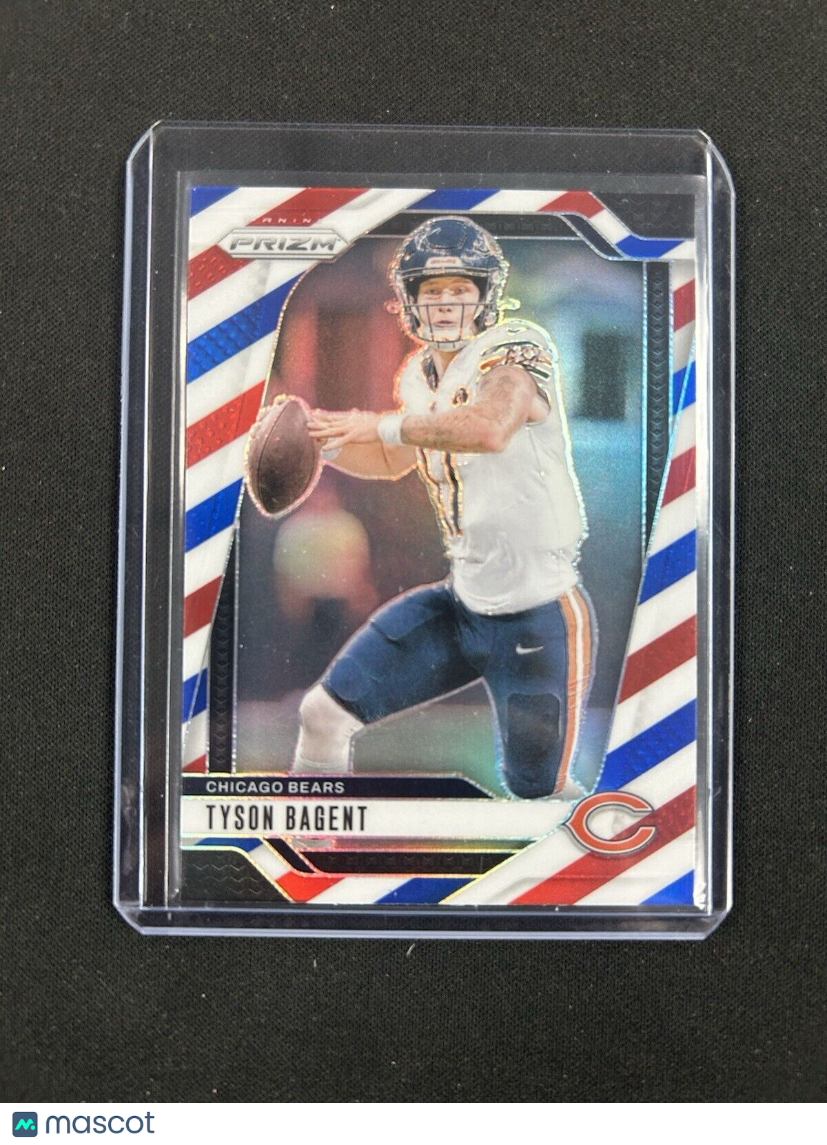 2024 Panini Prizm Red White & Blue #46 Tyson Bagent