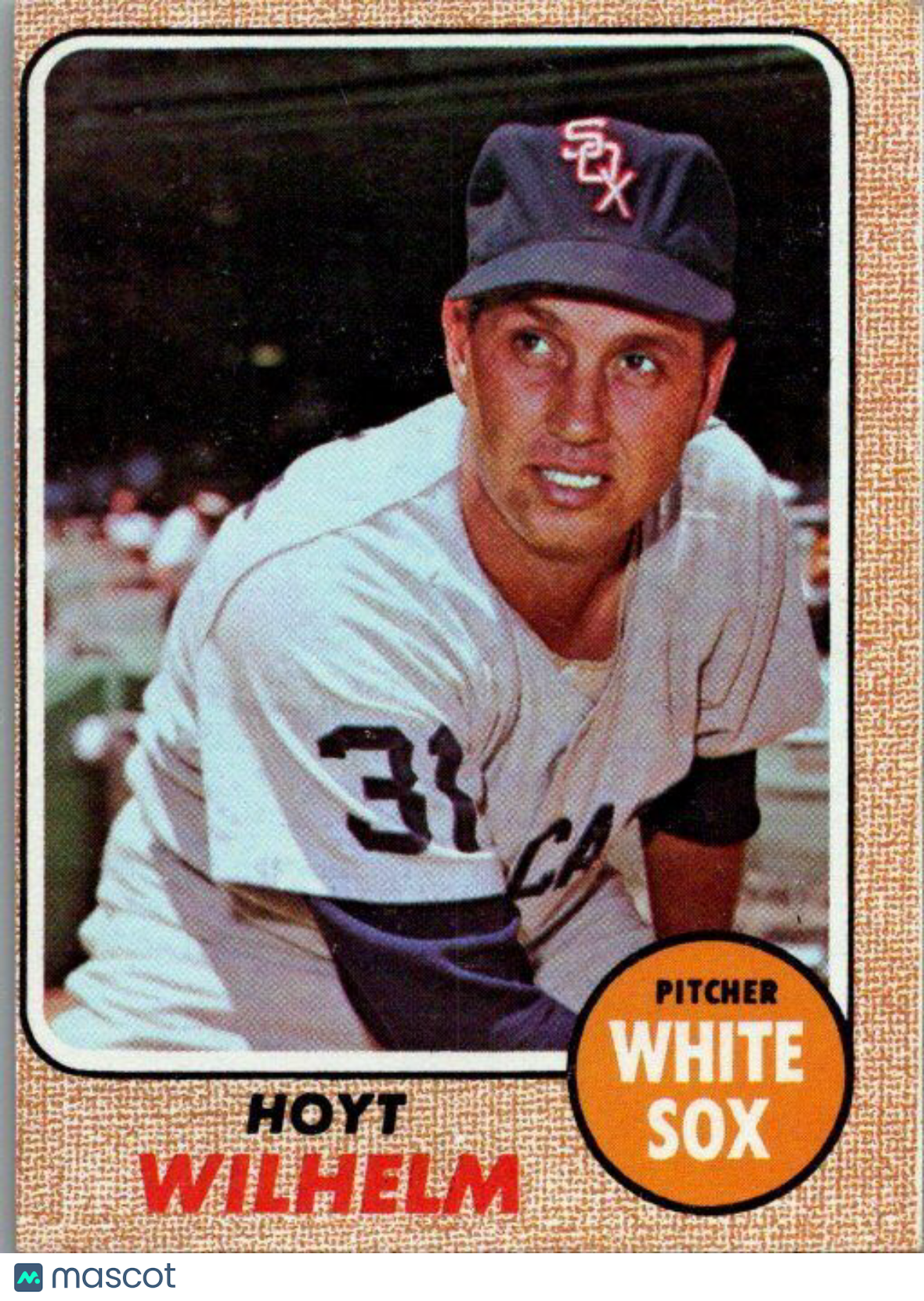 1968 Topps #350 Hoyt Wilhelm EX-NM