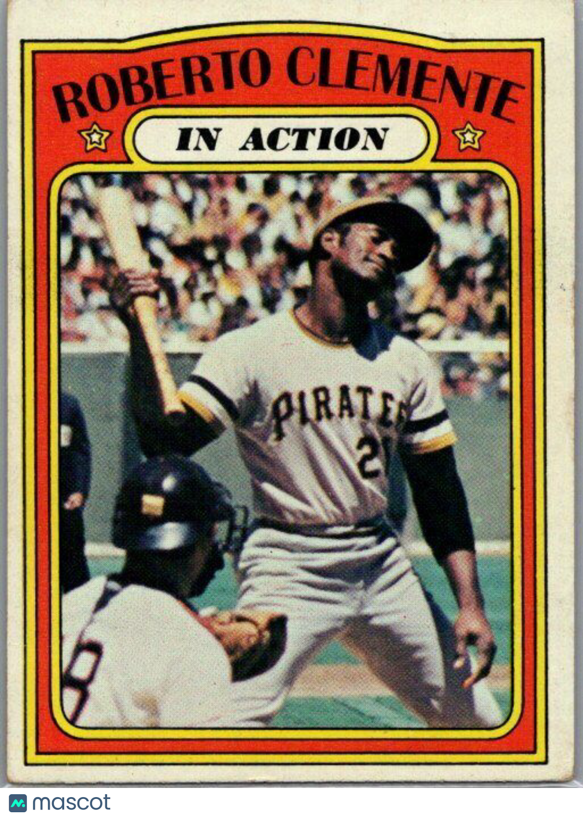 1972 Topps #310 Roberto Clemente VG