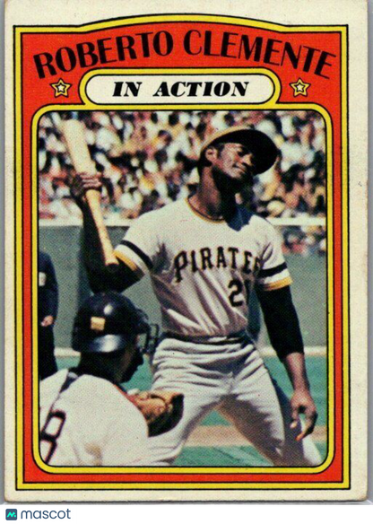 1972 Topps #310 Roberto Clemente VG