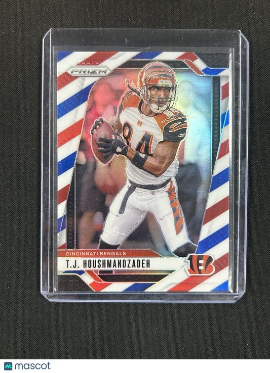 2024 Panini Prizm Red White and Blue #63 TJ Houshmandzadeh