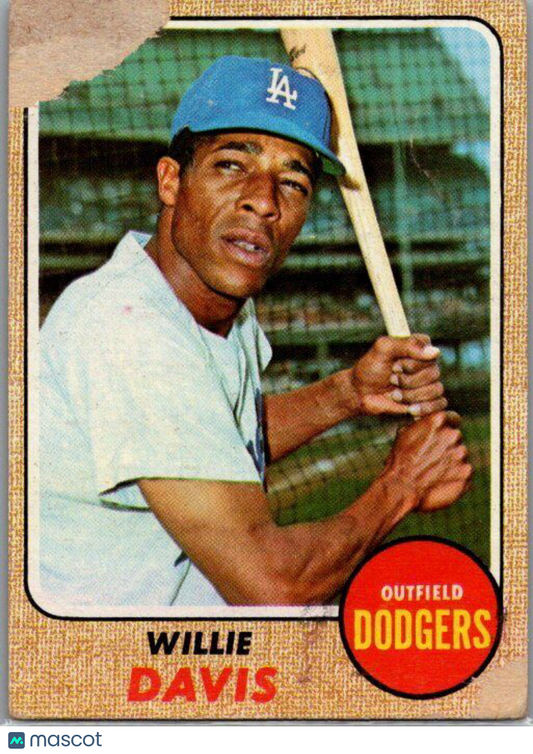 1968 Topps #208 Willie Davis