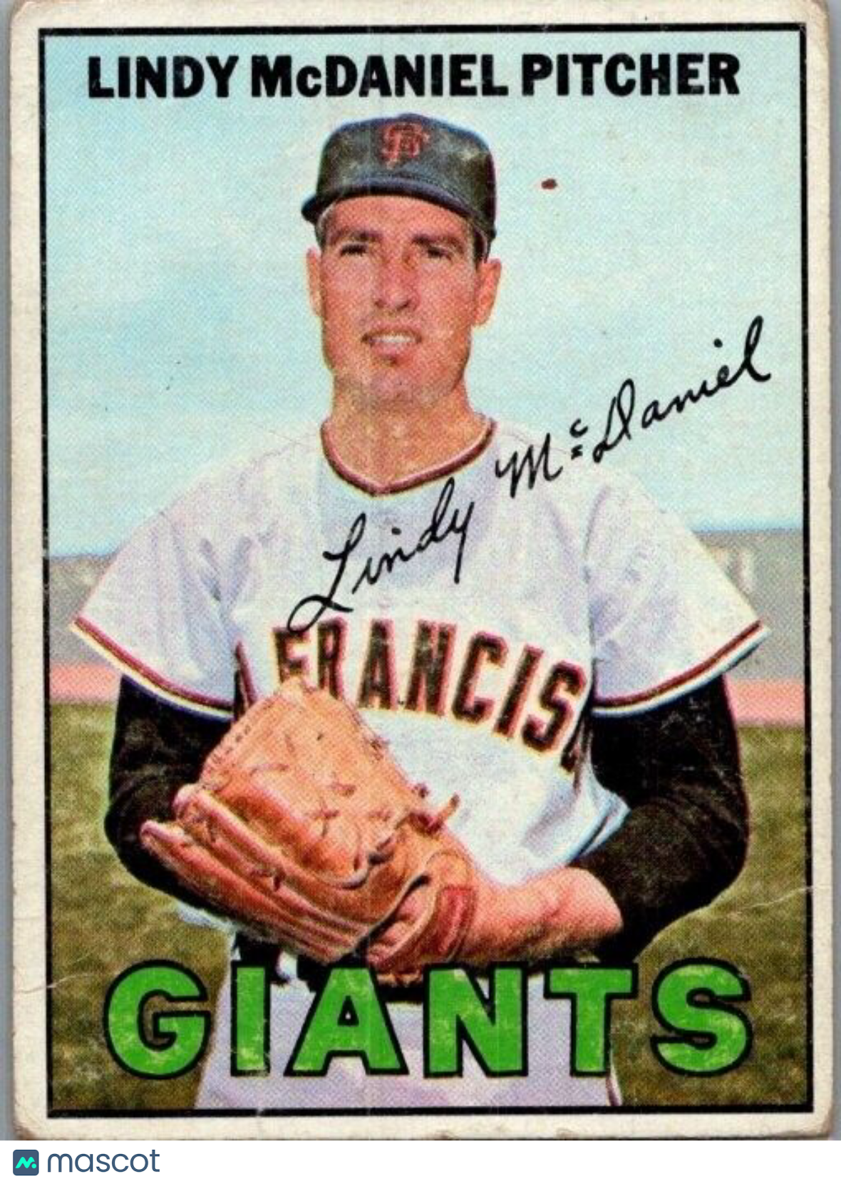 1967 Topps - #46 Lindy McDaniel