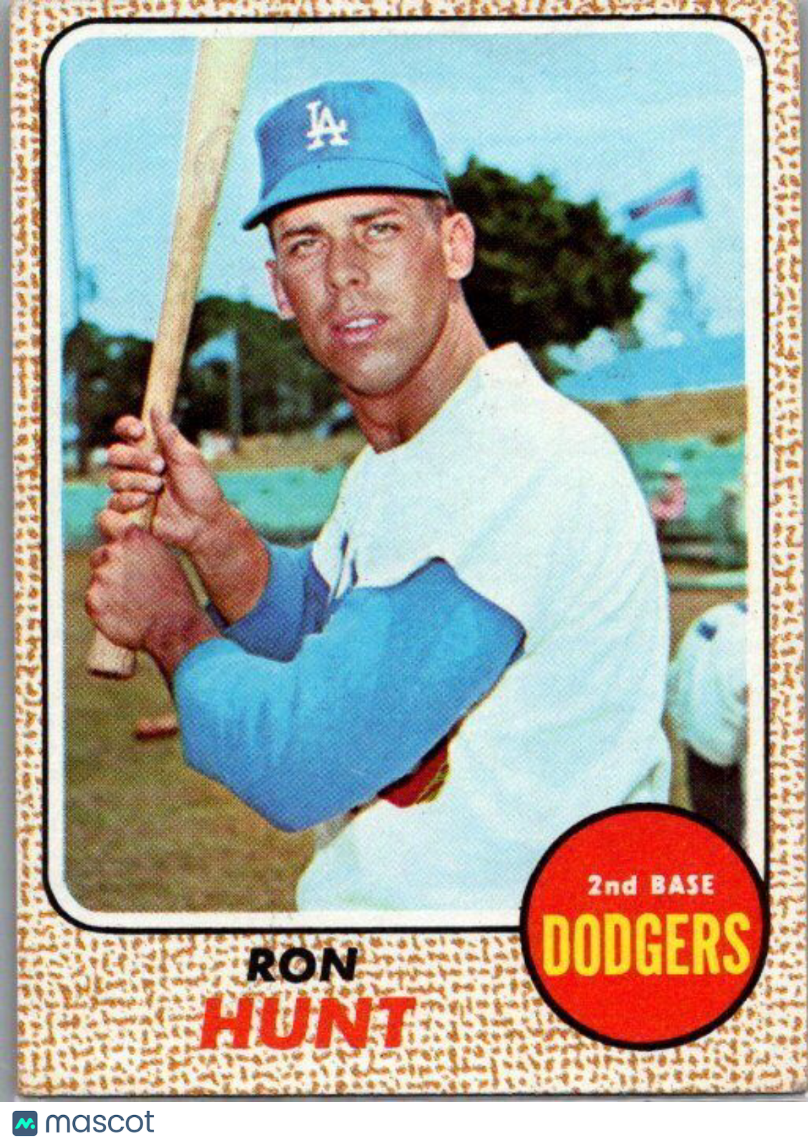 1968 Topps #15 Ron Hunt EX-NM