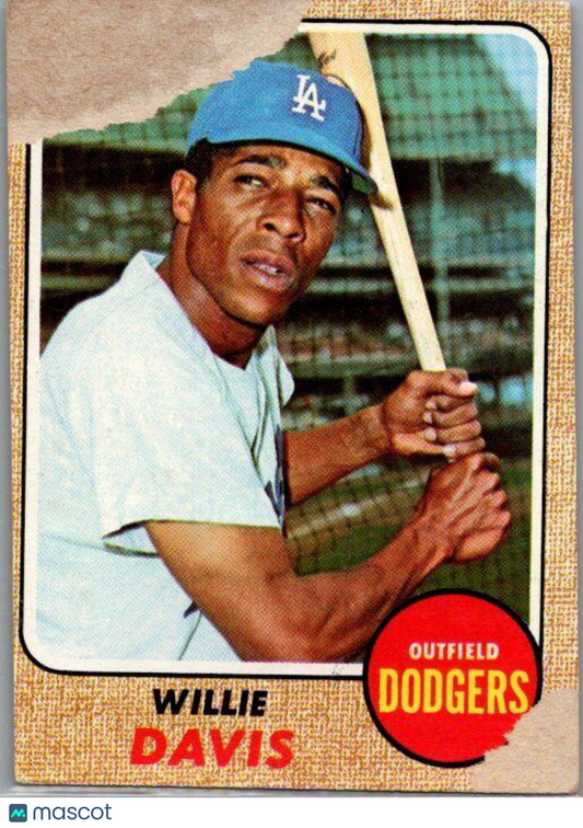 1968 Topps #208 Willie Davis