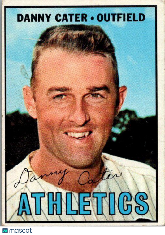 1967 Topps #157 Danny Cater