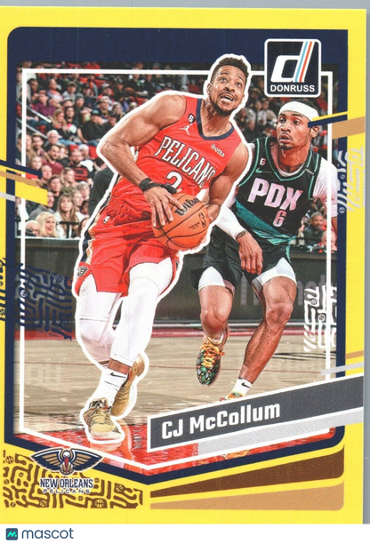 2023-24 Panini Donruss - #95 C.J. McCollum