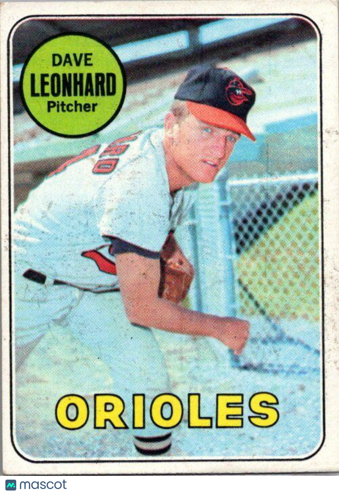 1969 Topps #228 Dave Leonhard