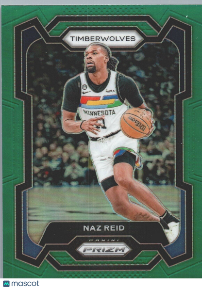 2023-24 Panini Prizm - Green #204 Naz Reid