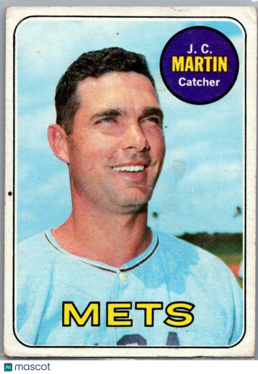 1969 Topps #112 J.C. Martin