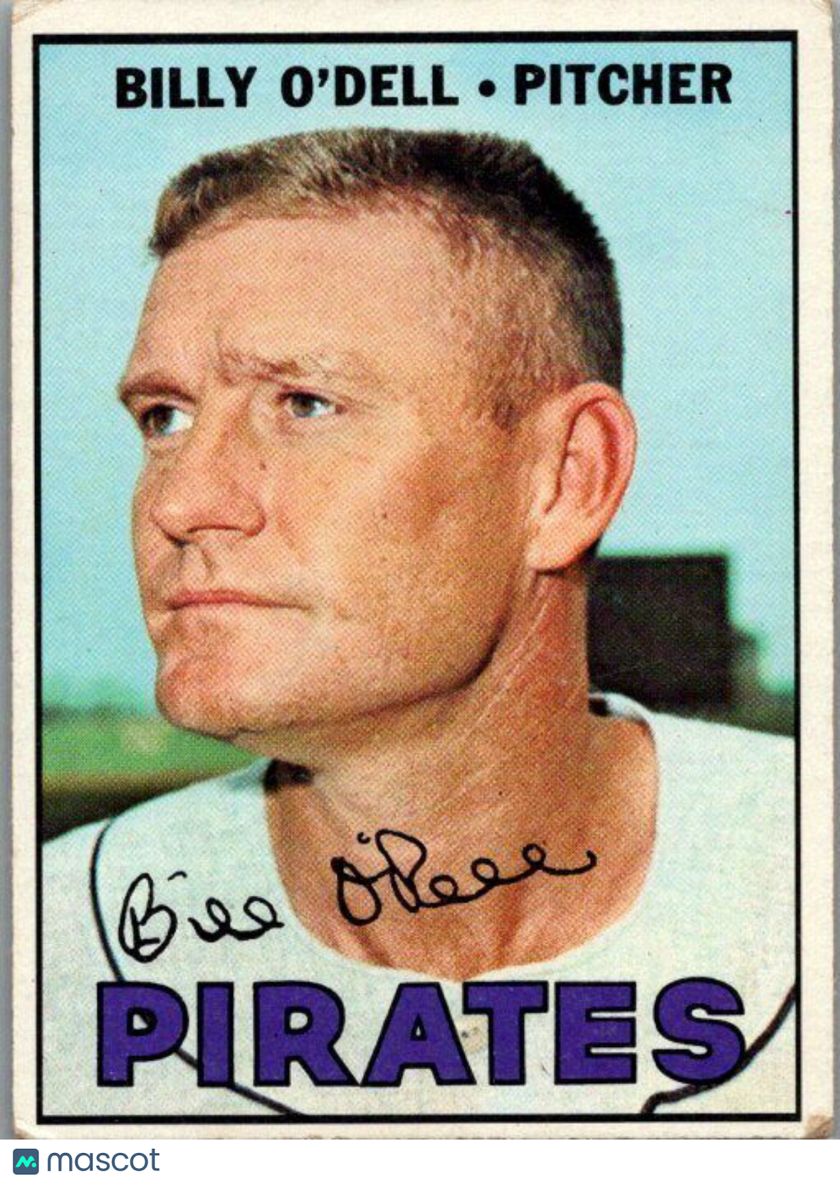 1967 Topps #162 Billy O'Dell