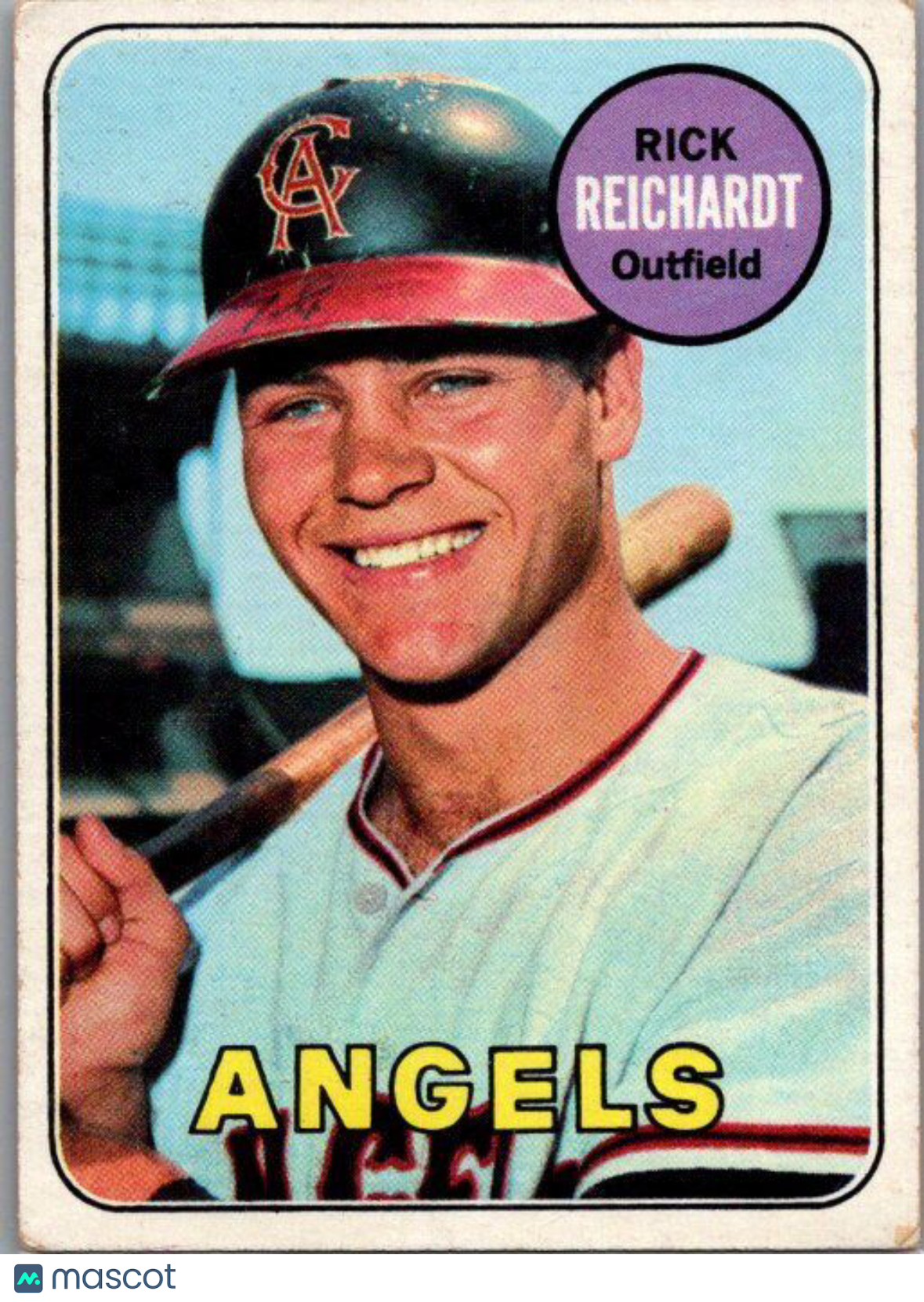 1969 Topps #205 Rick Reichardt