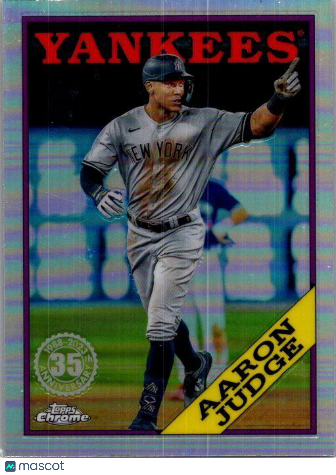 2023 Topps Chrome #88BC-1 Aaron Judge 1988 Topps Baseball 35th Anniversary