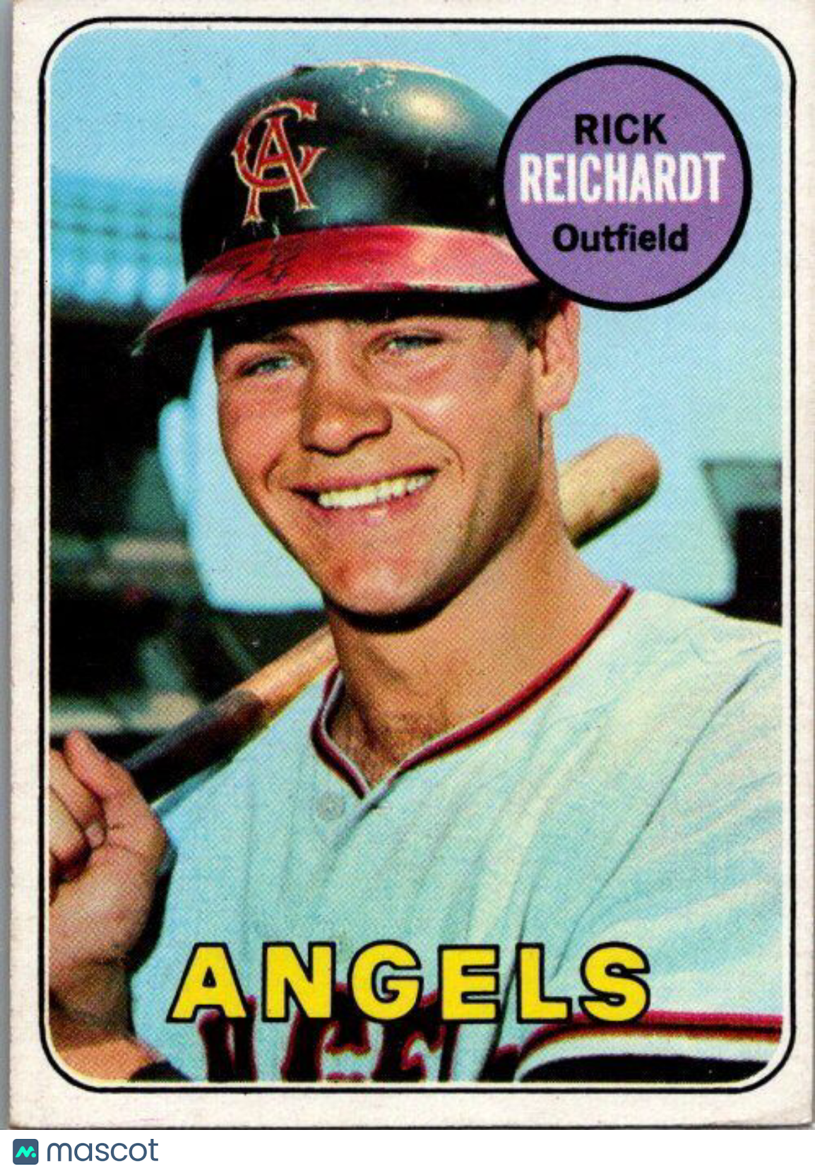 1969 Topps #205 Rick Reichardt