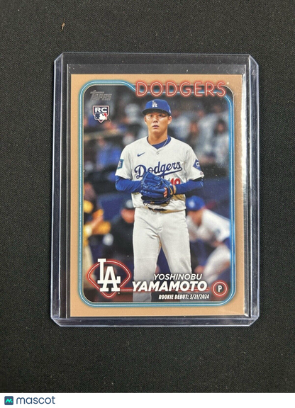 2024 Topps Bronze Rookie Debut #US149 Yoshinobu Yamamoto /2024