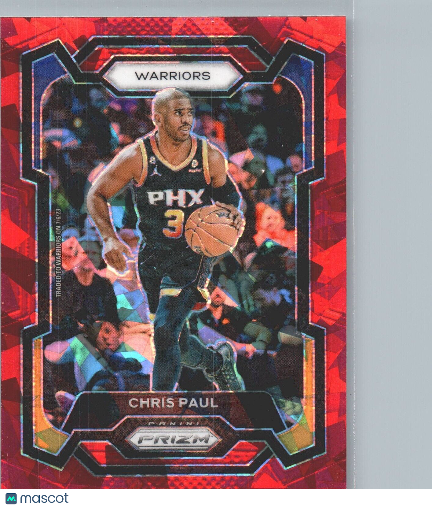 2023-24 Panini Prizm - Red Ice Prizm #99 Chris Paul