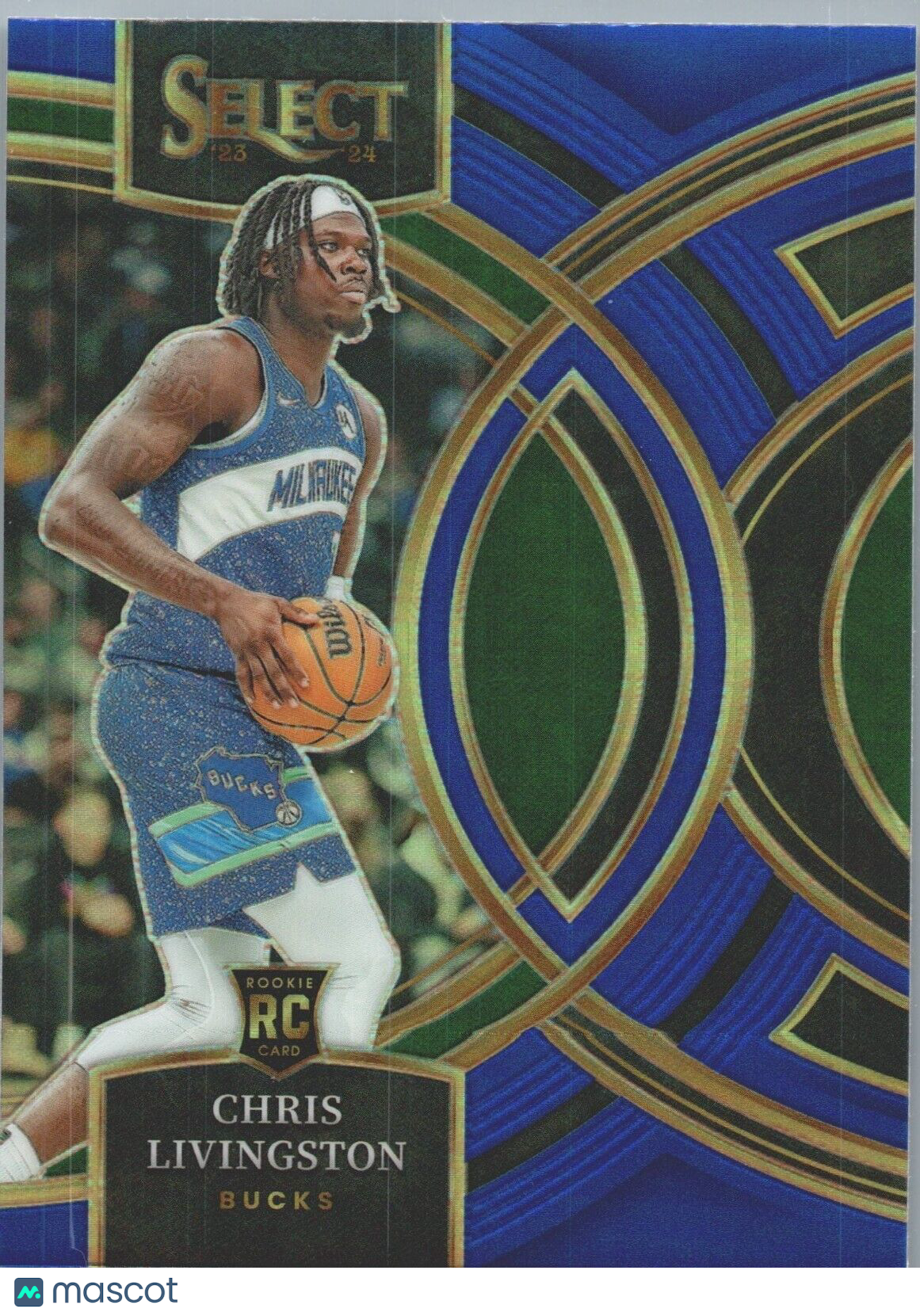 2023-24 Panini Select - Blue Premier Level #107 Chris Livingston (RC)