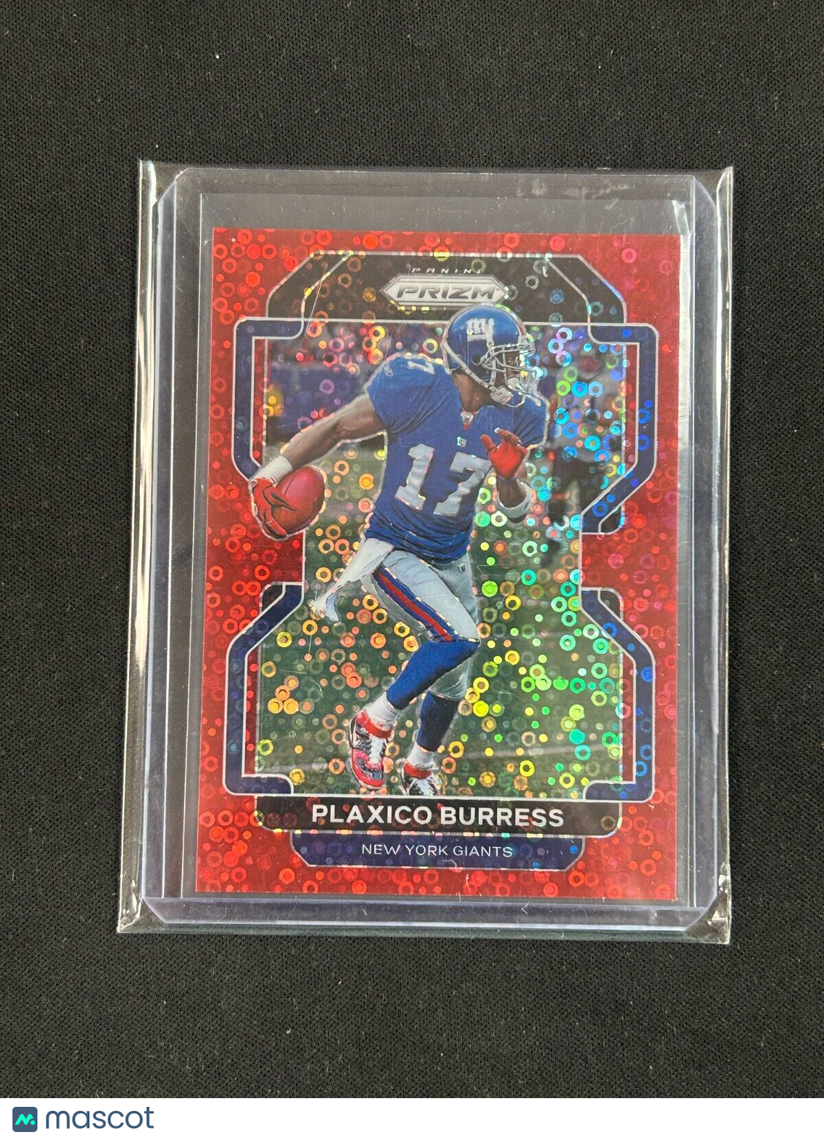 2021 Panini Prizm - Orange Disco Prizm #236 Plaxico Burress