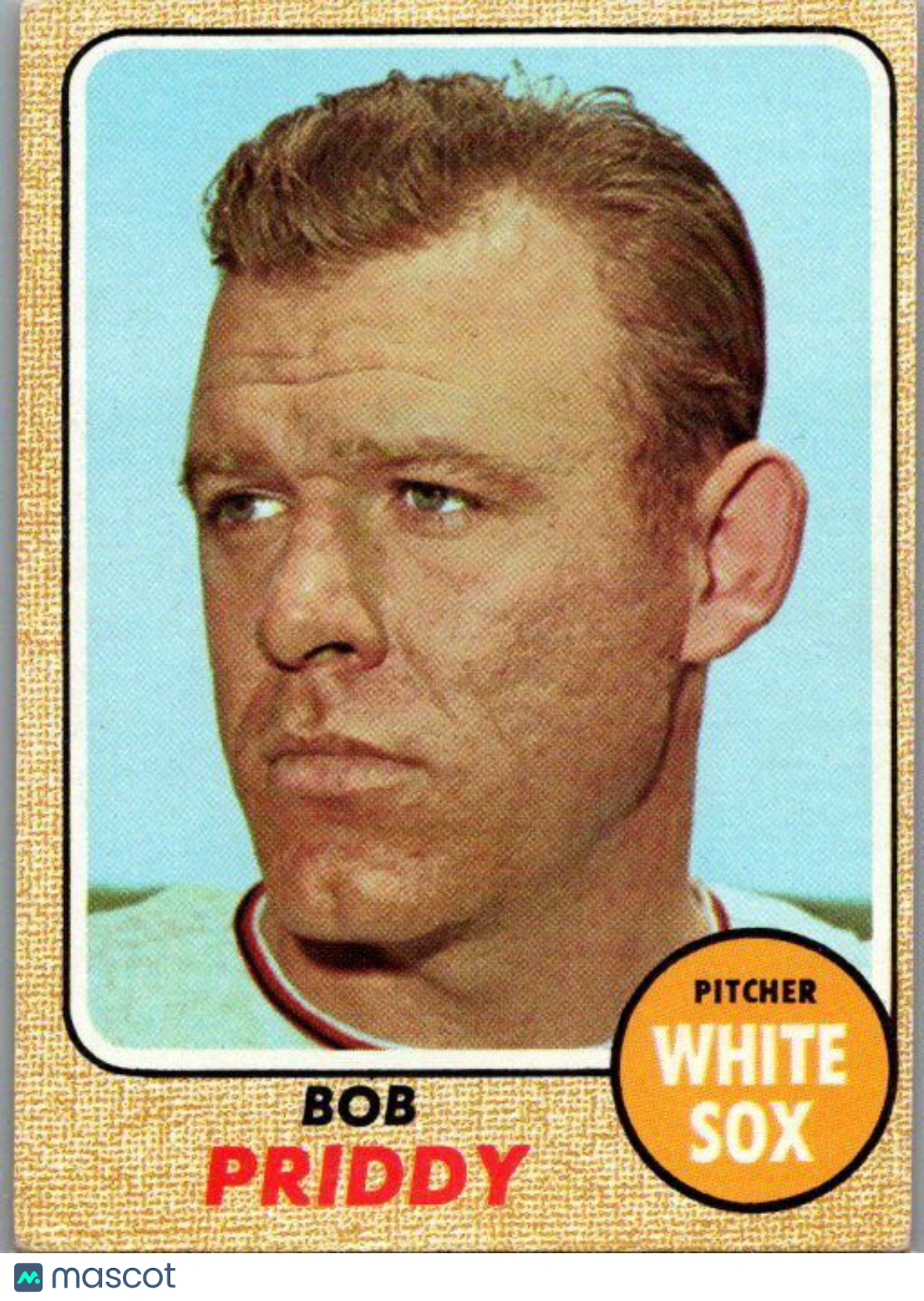 1968 Topps #391 Bob Priddy