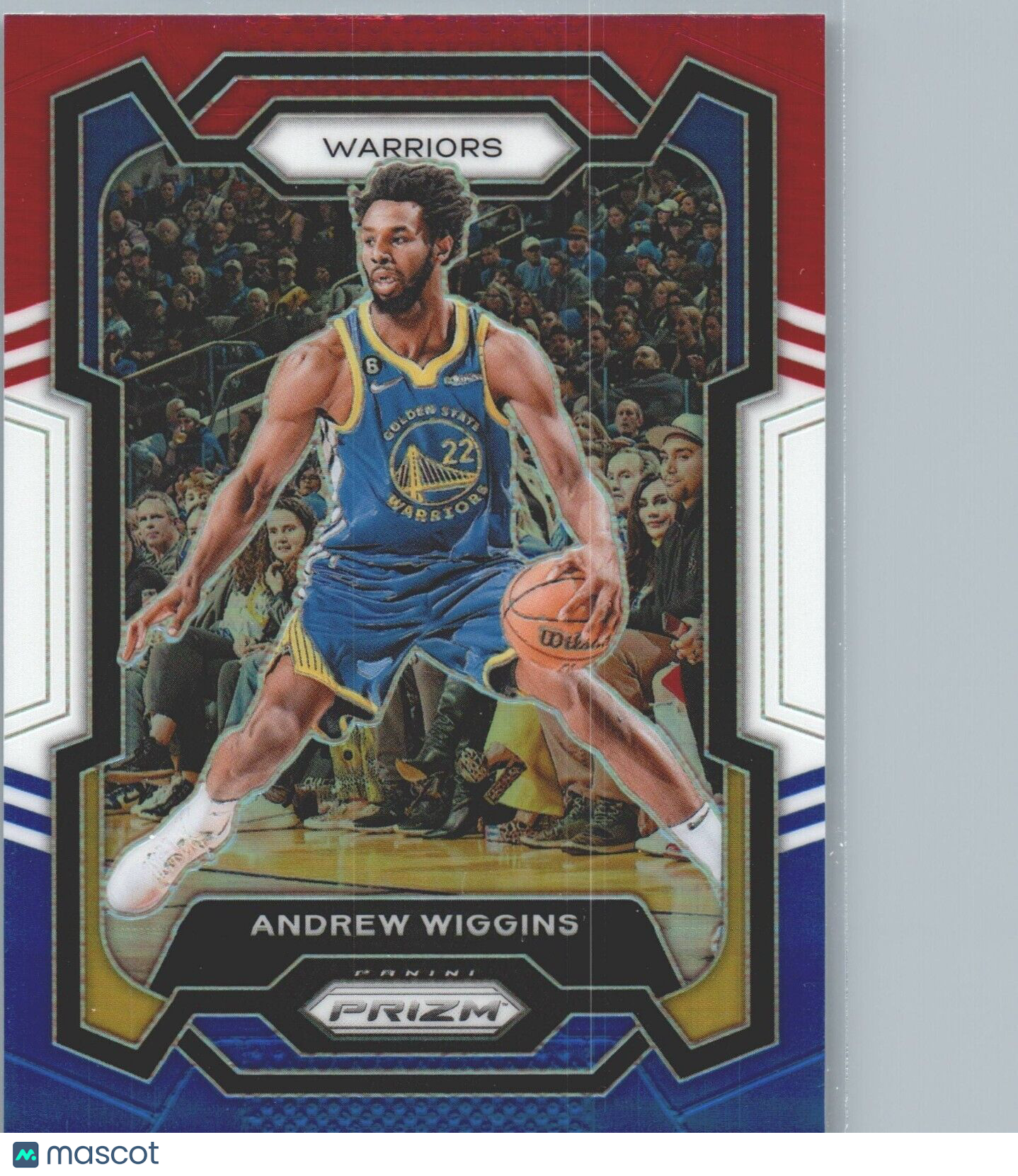 2023-24 Panini Prizm - Red, White and Blue #83 Andrew Wiggins