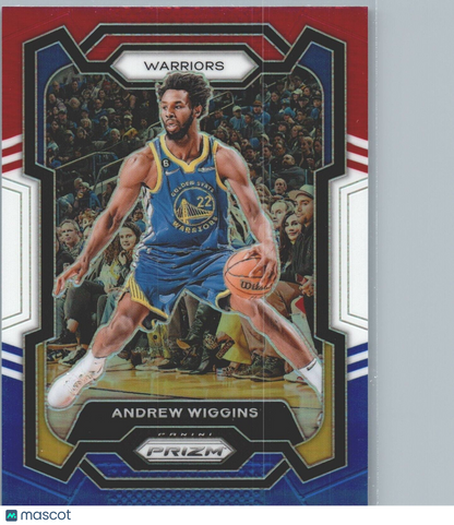 2023-24 Panini Prizm - Red, White and Blue #83 Andrew Wiggins