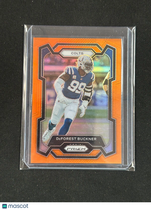 2023 Panini Prizm Orange #125 DeForest Buckner