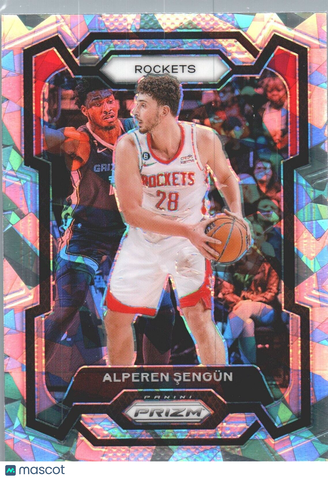 2023-24 Panini Prizm - Ice Prizm #20 Alperen Sengun