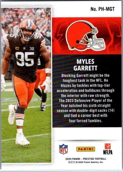 2024 Panini Prestige - Power House #PH-MGT Myles Garrett