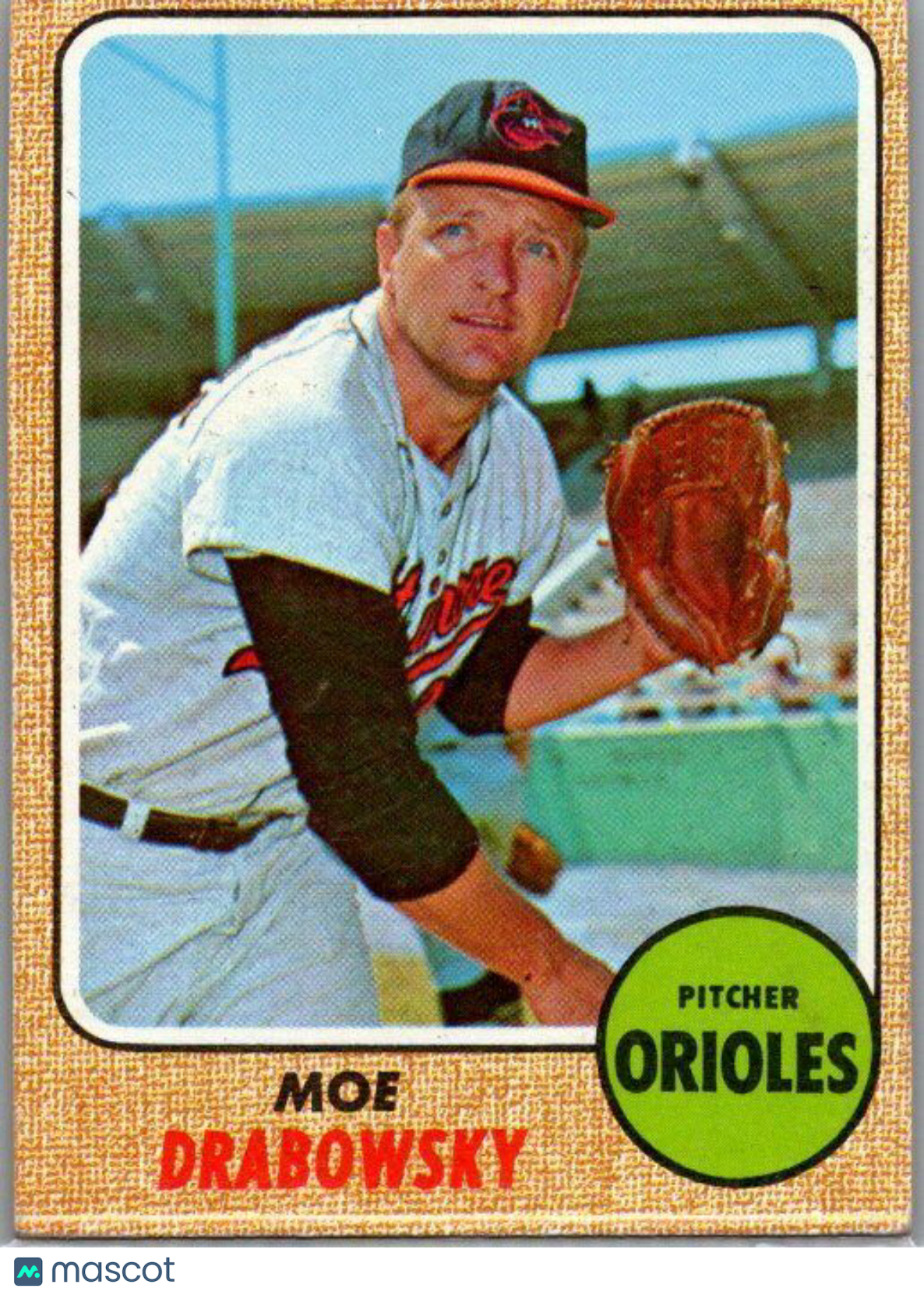 1968 Topps #242 Moe Drabowsky EX-NM